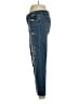 Kaari Blue Color Block Solid Blue Jeans Size 10 - photo 5