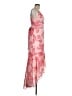 Hutch 100% Polyester Floral Pink Cocktail Dress Size 8 - photo 4