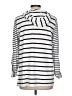 J.Jill Stripes White Poncho Size L - photo 2
