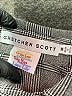 Gretchen Scott Designs Houndstooth Gray 3/4 Sleeve Blouse Size M - photo 7