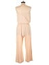 Zesica Solid Tan Ivory Jumpsuit Size L - photo 2