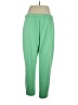 Elie Tahari Solid Green Casual Pants Size XL - photo 2