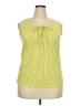 Merona Green Sleeveless Blouse Size XXL - photo 1