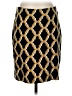 J. McLaughlin Graphic Gold Formal Skirt Size 4 - photo 1
