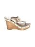 Jack Rogers Ivory Gold Wedges Size 9 - photo 1