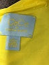 CeCe 100% Polyester Color Block Yellow Casual Dress Size 0 - photo 7