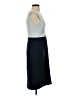 BCBGMAXAZRIA Color Block Blue Cocktail Dress Size 4 - photo 4