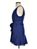 Parker 100% Polyester Solid Blue Casual Dress Size XS - photo 5