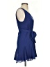 Parker 100% Polyester Solid Blue Casual Dress Size XS - photo 4