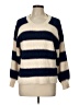 Madewell Stripes Blue Pullover Sweater Size L - photo 1