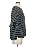 Max Studio Stripes Black 3/4 Sleeve Top Size S - photo 4