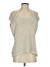 BCBGeneration Ivory Short Sleeve Top Size XS - photo 1