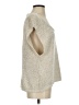 BCBGeneration Ivory Short Sleeve Top Size XS - photo 4
