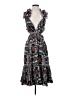 Let Me Be 100% Polyester Paisley Black Cocktail Dress Size S - photo 1