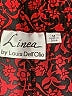 Linea by Louis Dell'Olio 100% Polyester Print Red Casual Pants Size M - photo 7