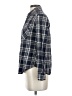 BP. 100% Cotton Plaid Blue Long Sleeve Button-Down Shirt Size S - photo 5