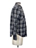 BP. 100% Cotton Plaid Blue Long Sleeve Button-Down Shirt Size S - photo 4