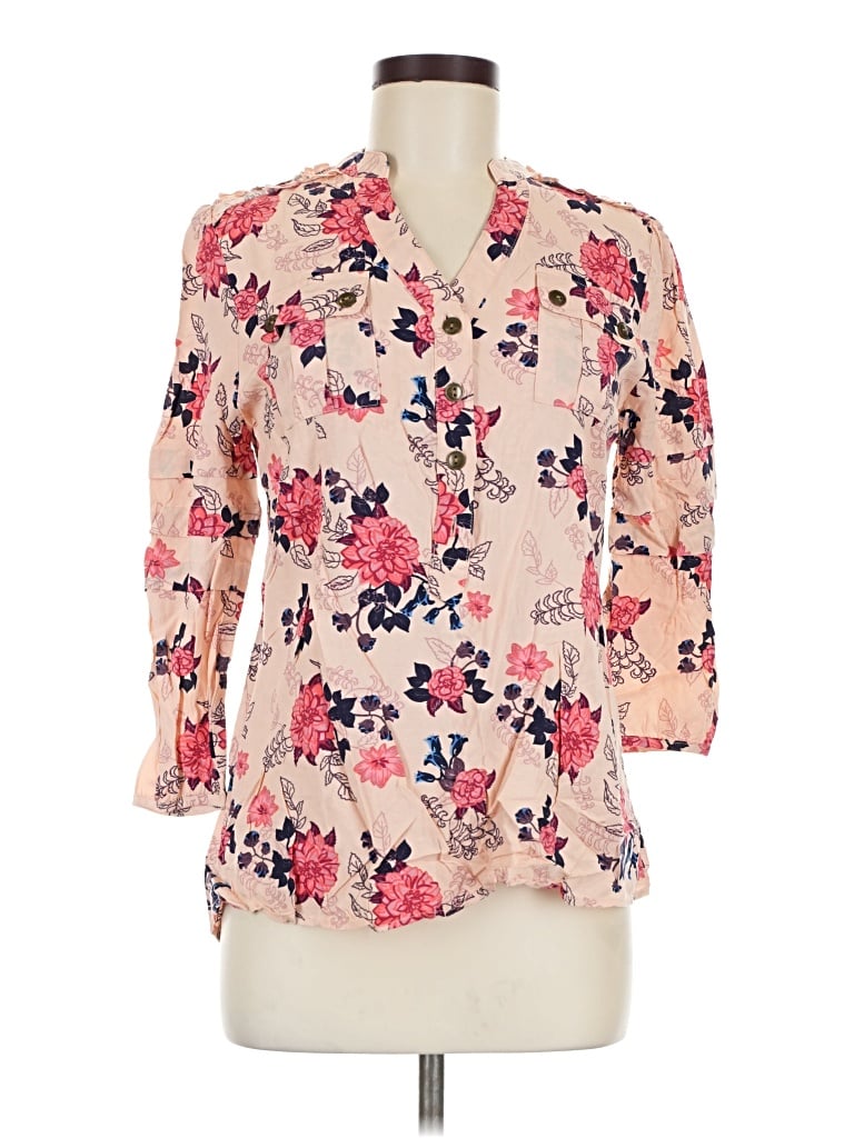 Pre-owned Matilda Jane 3/4 Sleeve Blouse In Pink
