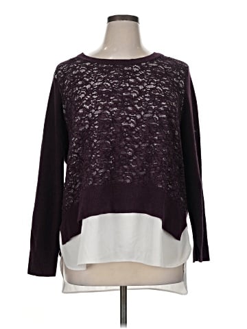 Simply Vera Vera Wang Long Sleeve Top (view 1)