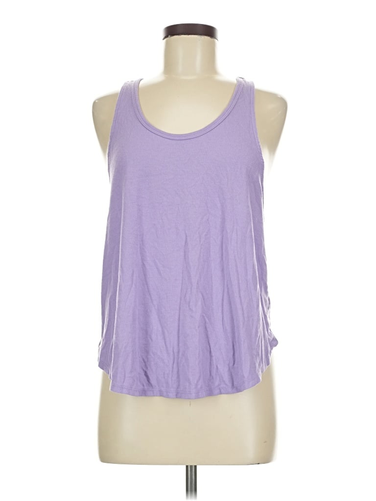 Pre-owned Joylab Tank Top Purple Halter Neckline Tops