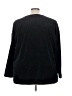 Woman Within 100% Polyester Black Cardigan Size 26 - 28 - photo 2