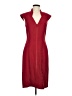 Prada Solid Burgundy Red Cocktail Dress Size EU (IT) 44 / US 8 - photo 1