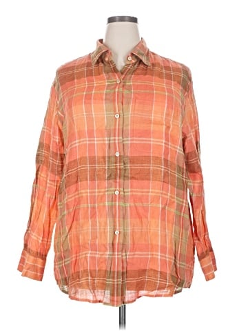 Company Ellen Tracy Long Sleeve Button-Down Shirt (view 1)