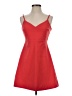 Likely Solid Red Cocktail Dress Size 4 - photo 1