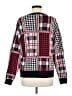 Coldwater Creek Checkered-gingham Red Pullover Sweater Size M - photo 2