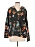 Johnny Was Floral Black Pullover Sweater Size L - photo 1