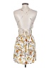 Shein 100% Rayon Floral White Cocktail Dress Size 2 - photo 2