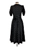 DKNY Polka Dots Black Casual Dress Size 10 - photo 2