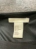 H&M 100% Polyester Solid Black Casual Dress Size 12 - photo 7