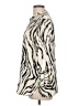 Mario Serrani Animal Print Ivory 3/4 Sleeve Blouse Size L - photo 5