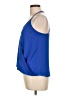 Naked Zebra 100% Polyester Blue Sleeveless Blouse Size L - photo 5