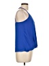 Naked Zebra 100% Polyester Blue Sleeveless Blouse Size L - photo 4