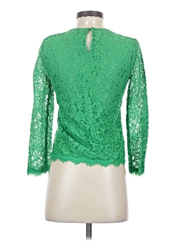 Diane von Furstenberg Long Sleeve Blouse (view 2)