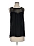 H.I.P. Happening in the Present 100% Polyester Black Sleeveless Blouse Size S - photo 1