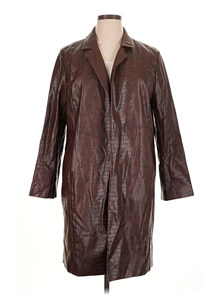 Pre-owned Toccin Coat In Brown