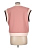 WHY Pink Sleeveless Blouse Size L - photo 2