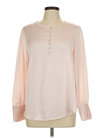 Ann Taylor Factory Long Sleeve Blouse (view 1)