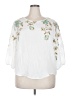 Assorted Brands 100% Polyester White 3/4 Sleeve Blouse Size 2X - photo 1