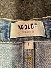 AGOLDE 100% Cotton Blue Denim Shorts Size 27 waist - photo 3