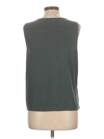 Green Envelope Sleeveless T-Shirt (view 2)