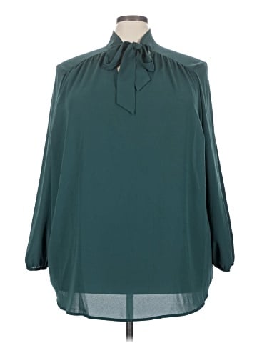 Evri 3/4 Sleeve Blouse (view 1)