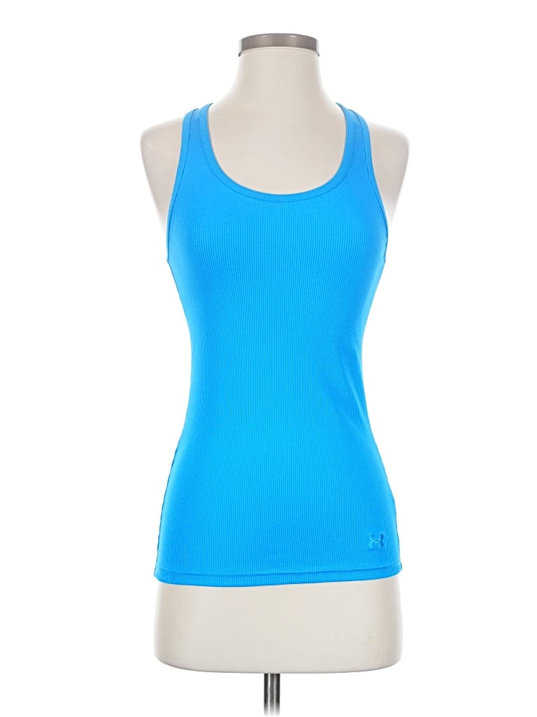 Pre-owned Under Armour Active Tank Top In Blue
