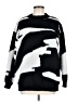 Shein 100% Polyester Print Black Pullover Sweater Size M - photo 1