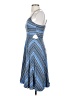 1.State 100% Rayon Print Blue Cocktail Dress Size XS - photo 5