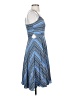 1.State 100% Rayon Print Blue Cocktail Dress Size XS - photo 4