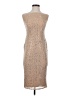 Shein Metallic Tan Cocktail Dress Size 2 - photo 1